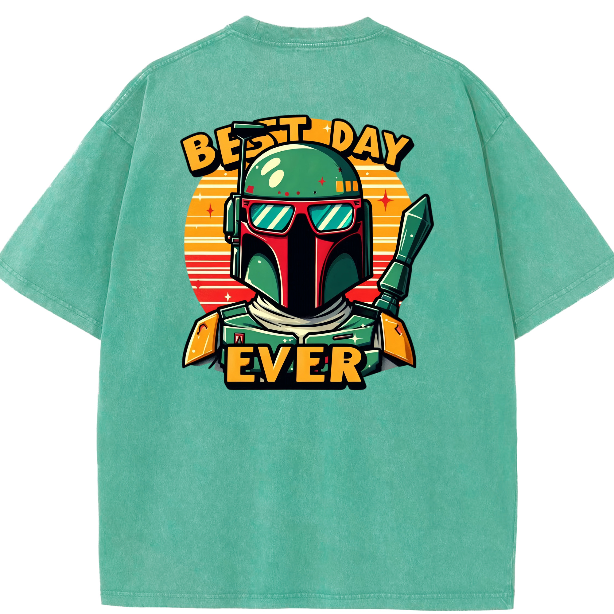 （画像用） スター・ウォーズ Star Wars 綿100% ヴィンテージ風 半袖Tシャツ（背面プリント）